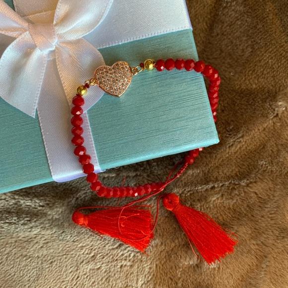 I’m yours Statement Jewelry Red bracelet - Picture 1 of 2